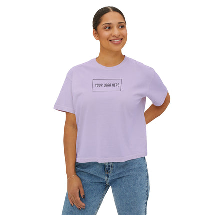 Custom Printed Women's Heavyweight Boxy T-Shirt - Comfort Colors 3023CL