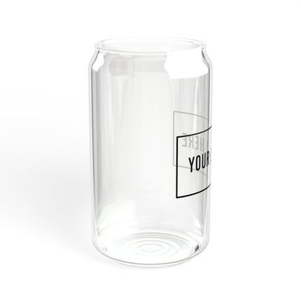Custom Printed Can-Shaped Glass - 16oz