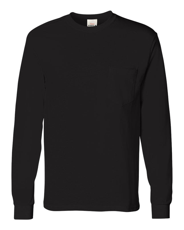 Men's Authentic Long Sleeve Pocket T-Shirt