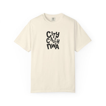 City Church NWA T-Shirt — Bold Typography Church Tee
