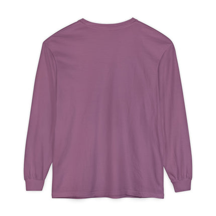Custom Printed Garment-Dyed Heavyweight Long-Sleeve T-Shirt - Comfort Colors 6014