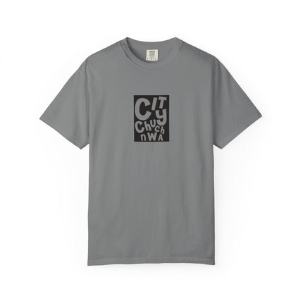 City Church NWA T-Shirt — Retro Block Letter Graphic Tee