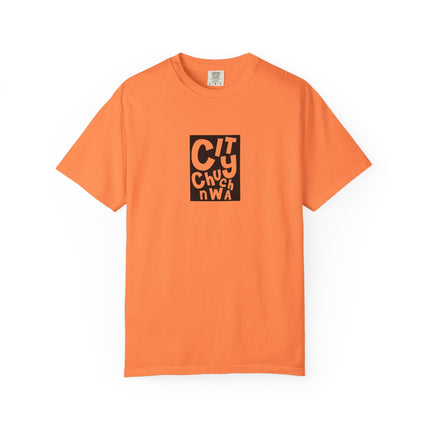 City Church NWA T-Shirt — Retro Block Letter Graphic Tee