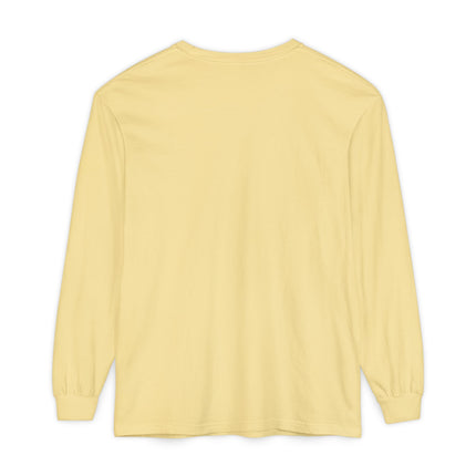 Custom Printed Garment-Dyed Heavyweight Long-Sleeve T-Shirt - Comfort Colors 6014