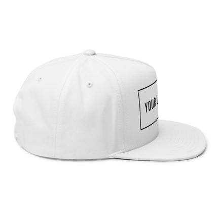 Custom Embroidered Flat Bill Snapback - Yupoong 6007