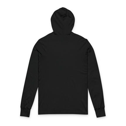 Custom Printed Hooded Long-Sleeve T-Shirt - Bella+Canvas 3512