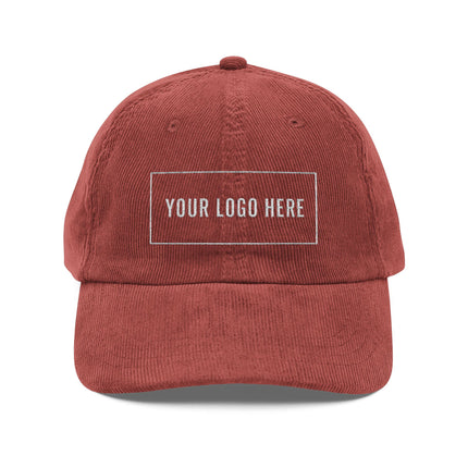 Custom Embroidered Corduroy Cap - Big Accessories BA703