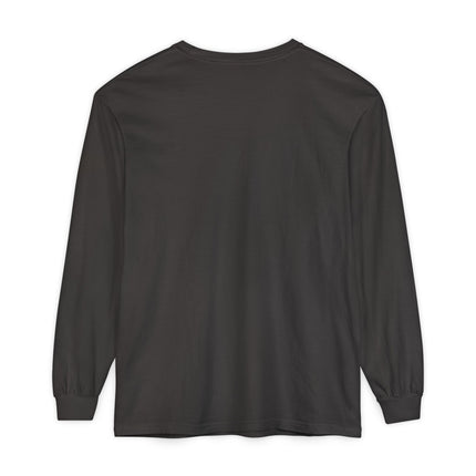 Custom Printed Garment-Dyed Heavyweight Long-Sleeve T-Shirt - Comfort Colors 6014