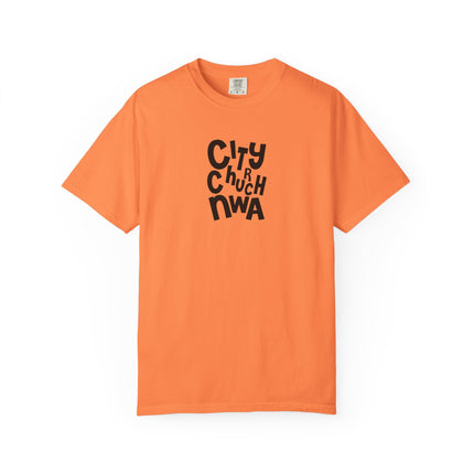 City Church NWA T-Shirt — Bold Typography Church Tee