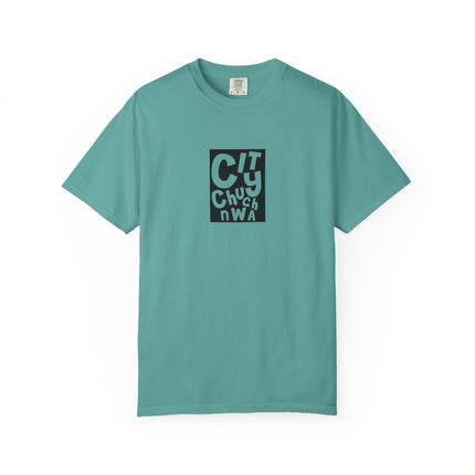 City Church NWA T-Shirt — Retro Block Letter Graphic Tee
