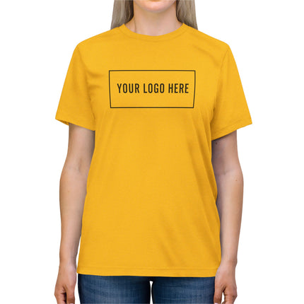 Custom Printed Tri-Blend Short Sleeve T-Shirt - Bella+Canvas 3413