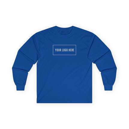 Custom Printed Men's Long Sleeve T-Shirt - Gildan 2400