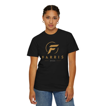 Farris 2026 Logo T-Shirt — "Discipline. Sacrifice. Built Different." Motivational Tee