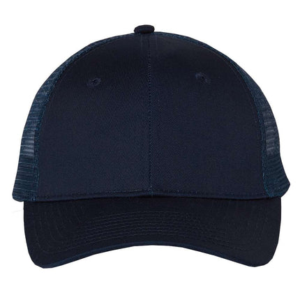 Mesh-Back Twill Trucker Cap