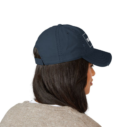 Custom Embroidered Distressed Dad Hat - OTTO 104-1018