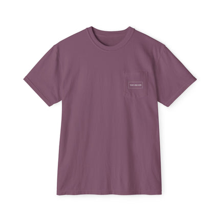Custom Printed Unisex Garment-Dyed Pocket T-Shirt - Comfort Colors 6030