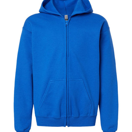 Youth Heavy Blend™ Full-Zip Hooded Sweatshirt