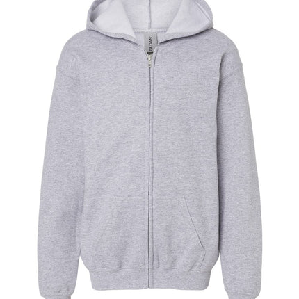 Youth Heavy Blend™ Full-Zip Hooded Sweatshirt