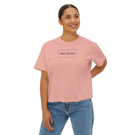 Custom Printed Women's Heavyweight Boxy T-Shirt - Comfort Colors 3023CL