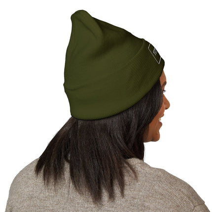 Custom Embroidered Cuffed Beanie - Yupoong 1501KC