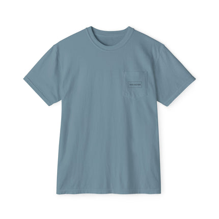 Custom Printed Unisex Garment-Dyed Pocket T-Shirt - Comfort Colors 6030