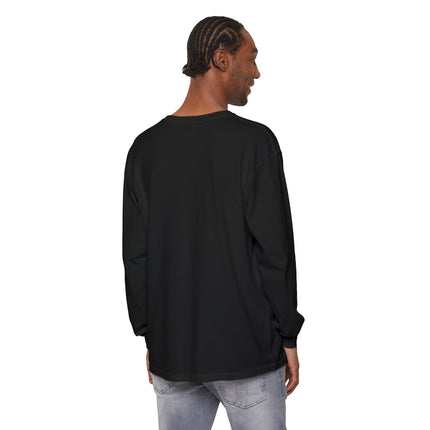 Custom Printed Garment-Dyed Heavyweight Long-Sleeve T-Shirt - Comfort Colors 6014