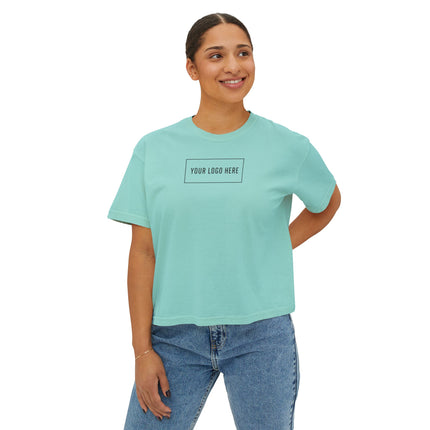 Custom Printed Women's Heavyweight Boxy T-Shirt - Comfort Colors 3023CL
