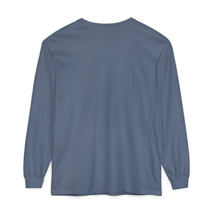 Custom Printed Garment-Dyed Heavyweight Long-Sleeve T-Shirt - Comfort Colors 6014