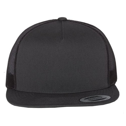YP Classics 6006 Leather Patch Hat – Five-Panel Trucker