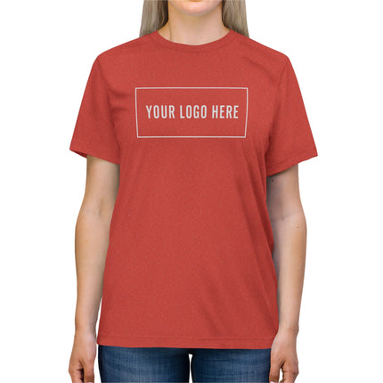 Custom Printed Tri-Blend Short Sleeve T-Shirt - Bella+Canvas 3413