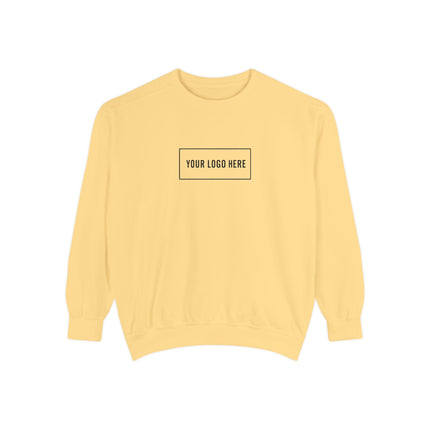 Custom Printed Unisex Garment-Dyed Sweatshirt - Comfort Colors 1566