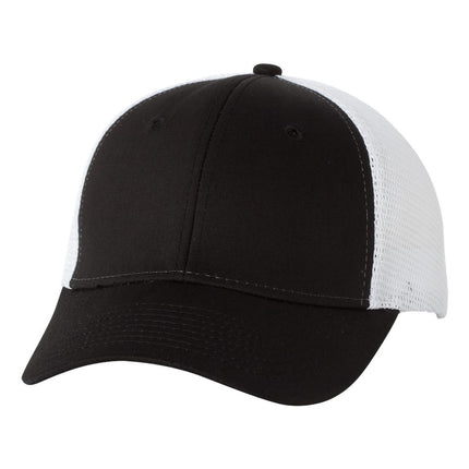 Mesh-Back Twill Trucker Cap
