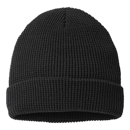 Waffle Cuffed Beanie