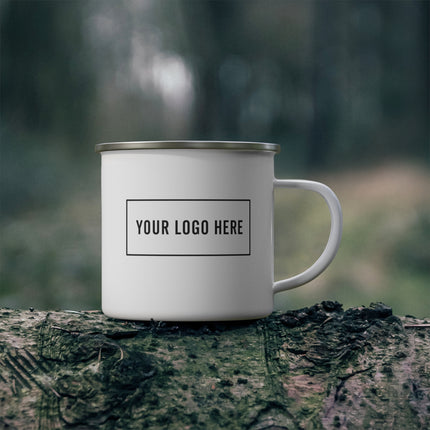 Custom Printed Enamel Mug - Camper Style