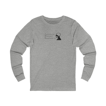 SNR Unisex Long Sleeve Tee - Bella+Canvas 3501