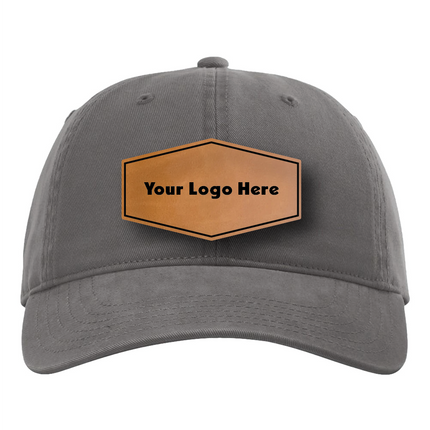 Richardson 326 Leather Patch Hat – Engraved Logo