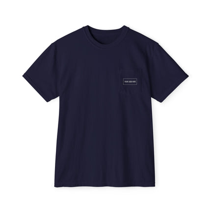 Custom Printed Unisex Garment-Dyed Pocket T-Shirt - Comfort Colors 6030
