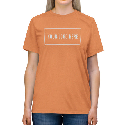 Custom Printed Tri-Blend Short Sleeve T-Shirt - Bella+Canvas 3413