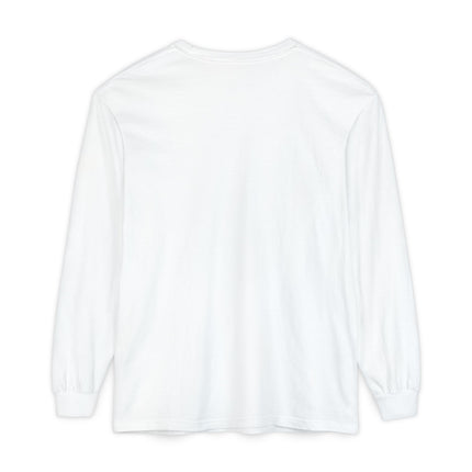 Custom Printed Garment-Dyed Heavyweight Long-Sleeve T-Shirt - Comfort Colors 6014