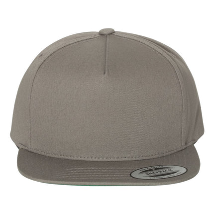 Five-Panel Cotton Twill Snapback Cap