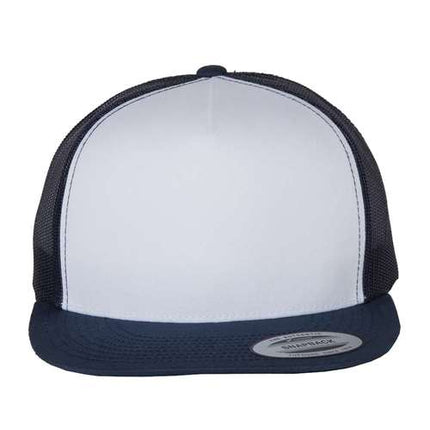 YP Classics 6006 Leather Patch Hat – Five-Panel Trucker