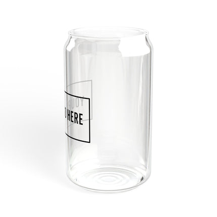 Custom Printed Can-Shaped Glass - 16oz