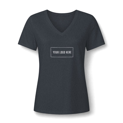 Custom Printed Women's V-Neck T-Shirt - Bella+Canvas 6405CVC