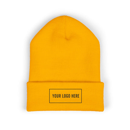 Custom Embroidered Cuffed Beanie - Yupoong 1501KC