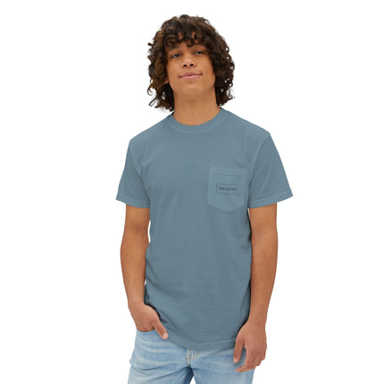 Custom Printed Unisex Garment-Dyed Pocket T-Shirt - Comfort Colors 6030