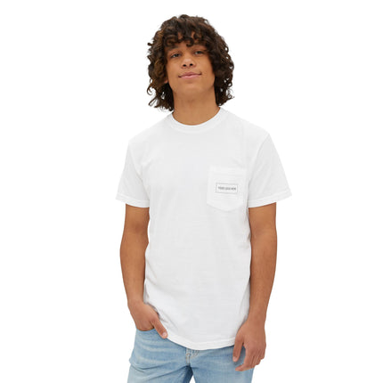 Custom Printed Unisex Garment-Dyed Pocket T-Shirt - Comfort Colors 6030