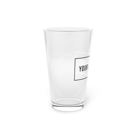 Custom Printed Shaker Pint Glass - 16oz