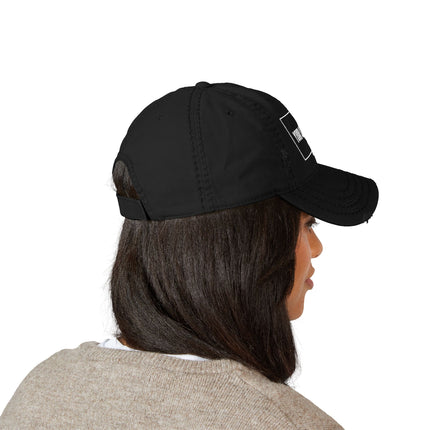 Custom Embroidered Distressed Dad Hat - OTTO 104-1018