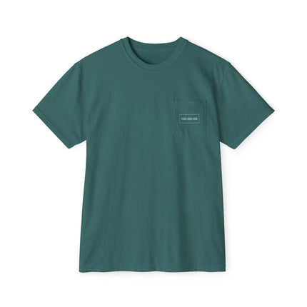 Custom Printed Unisex Garment-Dyed Pocket T-Shirt - Comfort Colors 6030