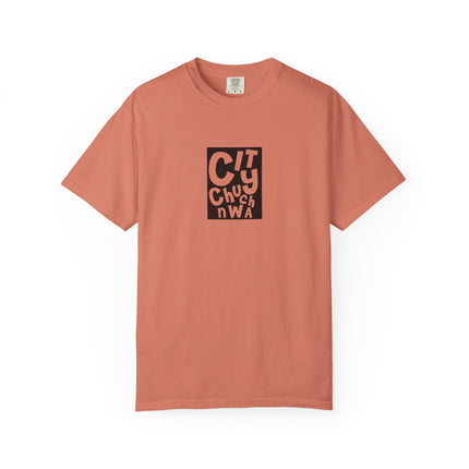 City Church NWA T-Shirt — Retro Block Letter Graphic Tee